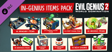 Evil Genius 2: In-Genius Items Pack