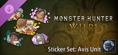 Monster Hunter Wilds - Sticker Set: Avis Unit