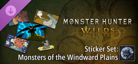 Monster Hunter Wilds - Sticker Set: Monsters of the Windward Plains
