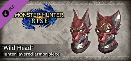 Monster Hunter Rise - "Wild Head" Hunter layered armor piece